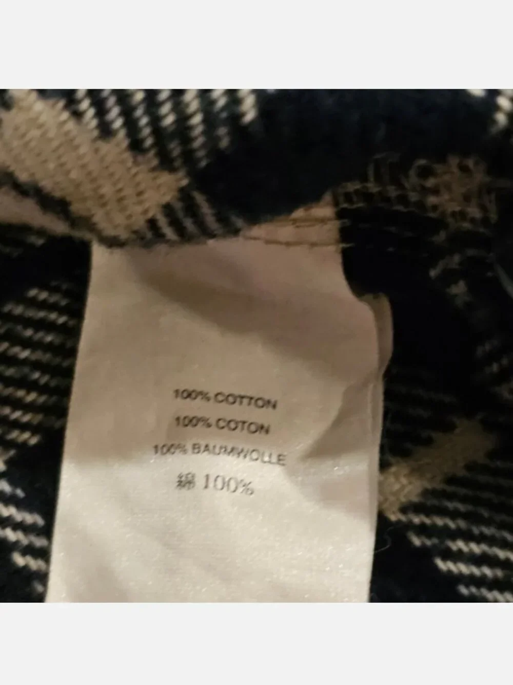 Wallace & Barnes Heavy Cotton Flannel Shirt XS